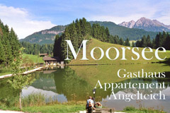 Gasthaus Moorsee Söll - Ferienwohnungen Angelteich